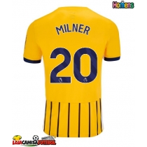 Camisa de Futebol Brighton James Milner #20 Equipamento Alternativo 2025-26 Manga Curta